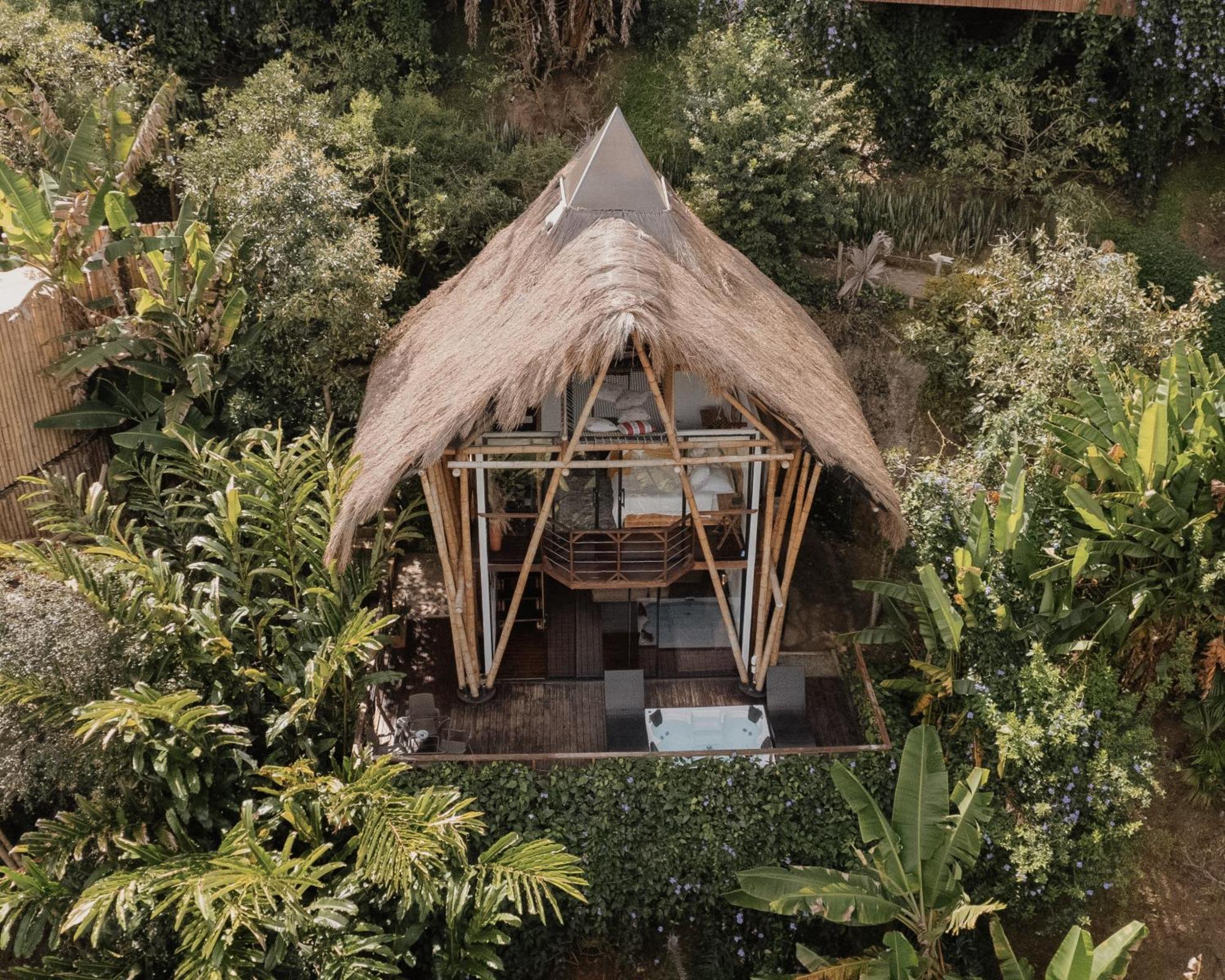 Hotel IBUKU Cabaña Junto al lago con Jacuzzi y Muelle Privados Guatapé Exterior foto